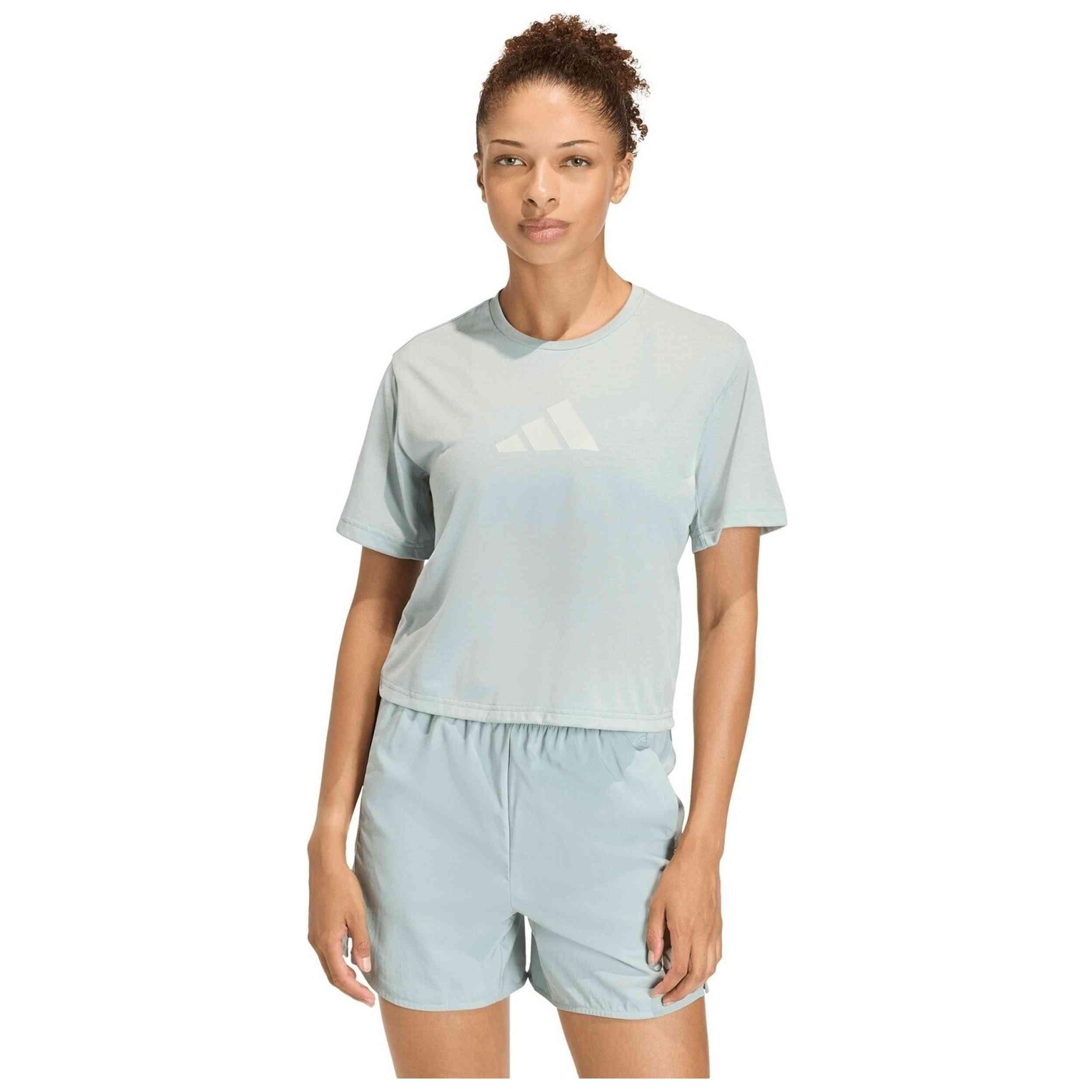 T-shirt met korte mouwen Adidas model WE BL TEE voor vrouwen 2/6