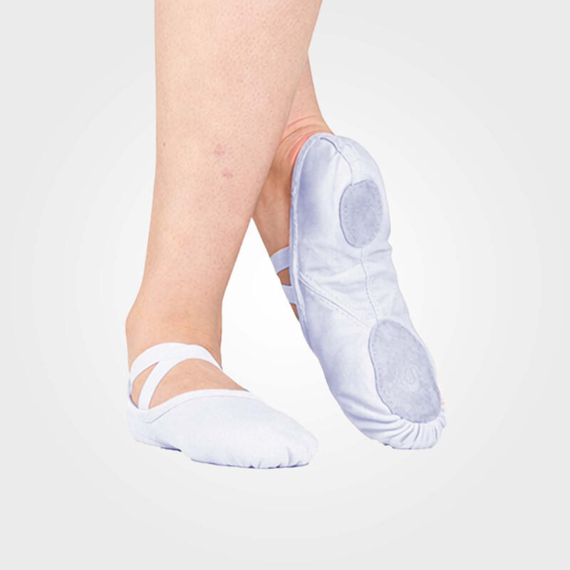 VANIE L Junior – Zapatillas de Ballet para Pies Anchos 3/4