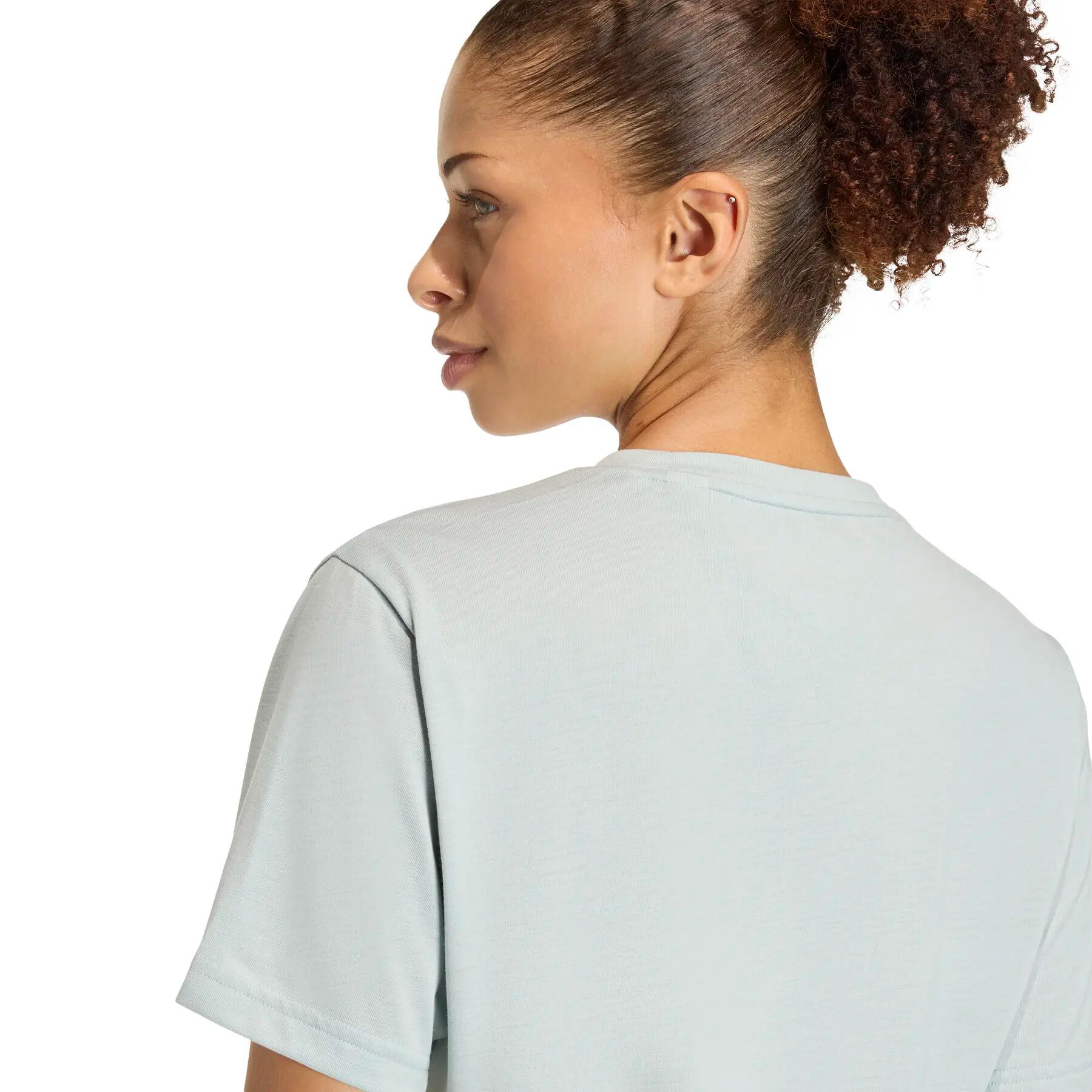 T-shirt met korte mouwen Adidas model WE BL TEE voor vrouwen 6/6