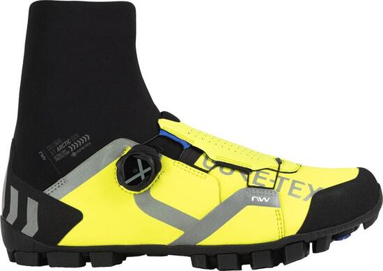 Chaussures VTT Hiver Northwave Celsius Xt Arctic Gtx Jaune Fluo