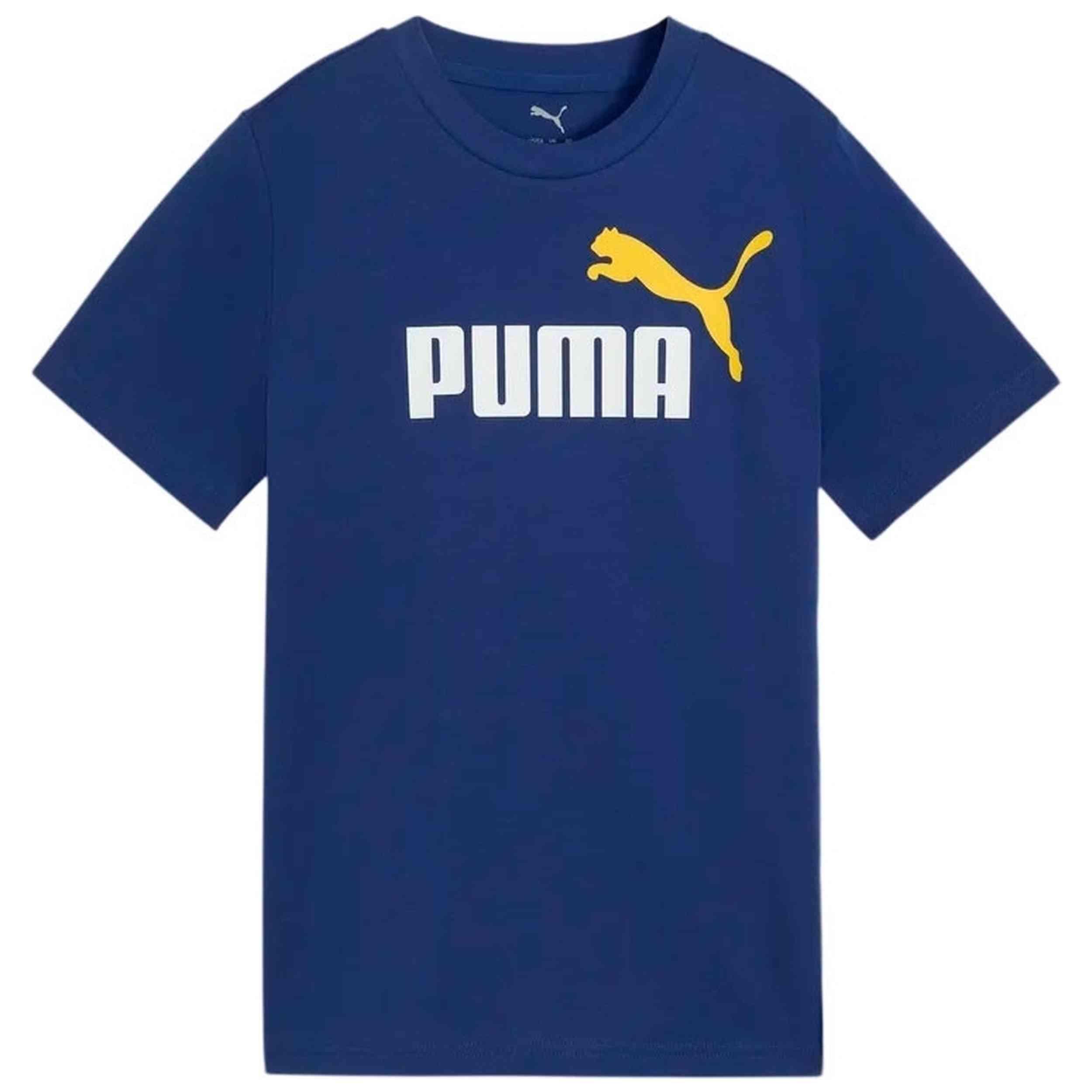 Camiseta de manga corta Puma modelo ESS 2 COLOR No.1 Log para niños unisex 2/2