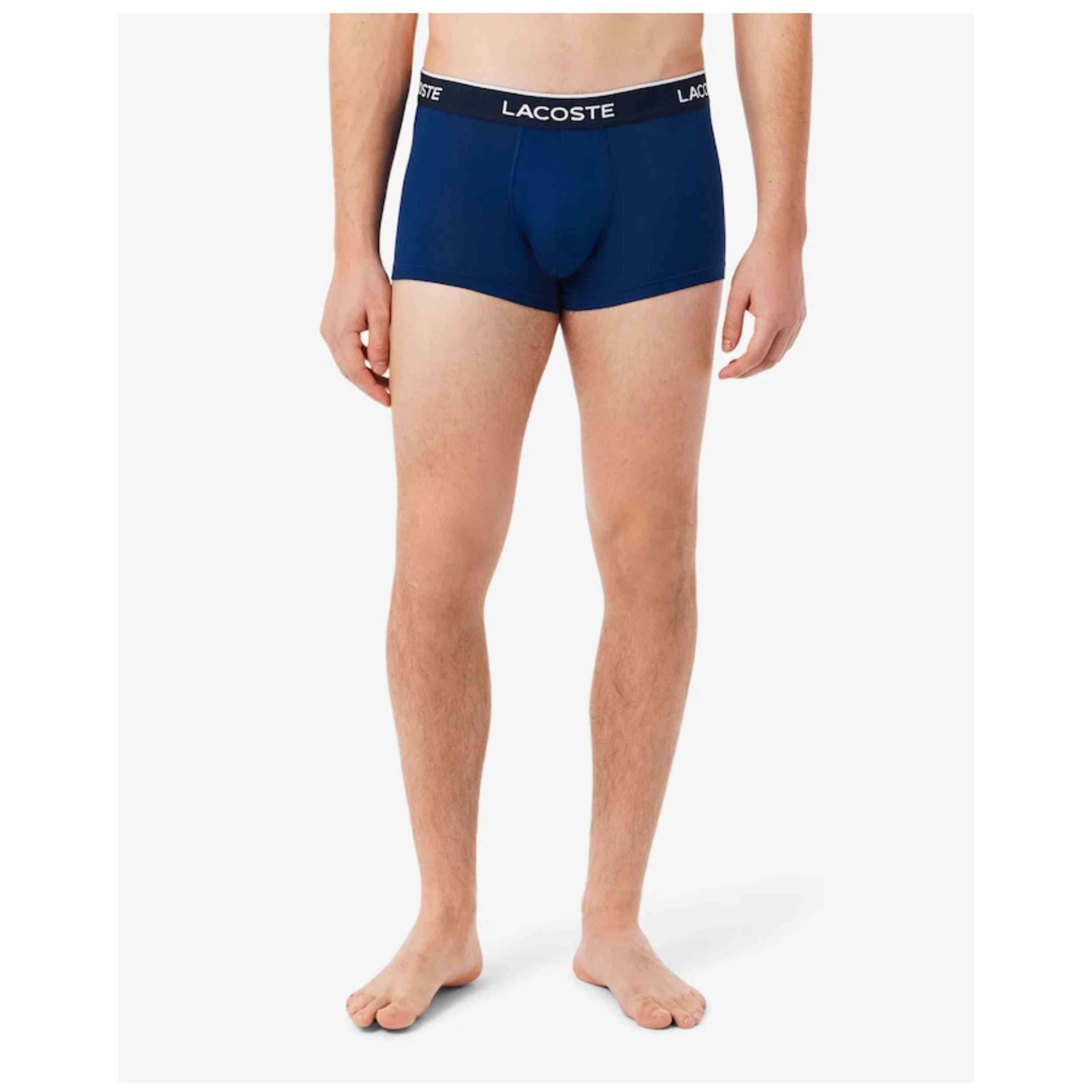Confezione di boxer Lacoste modello 5H1300W6400 per uomini 5/5