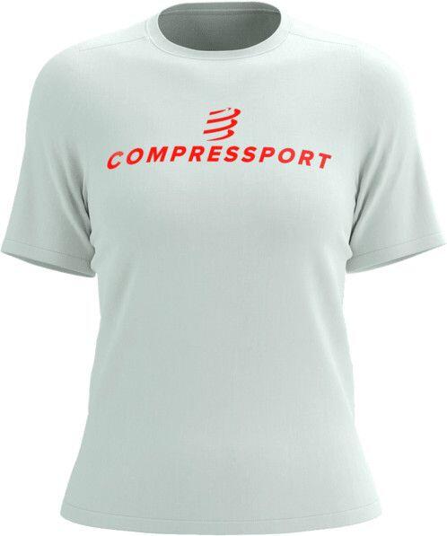 T-shirt manches courtes Compressport Podium Blanc Femme 4/4
