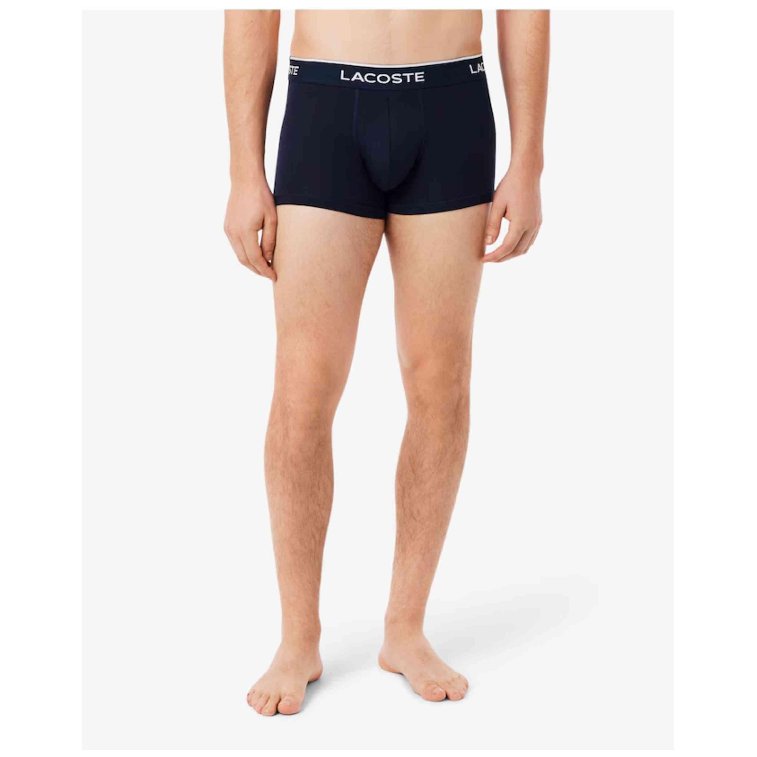 Confezione di boxer Lacoste modello 5H1300W6400 per uomini 4/5