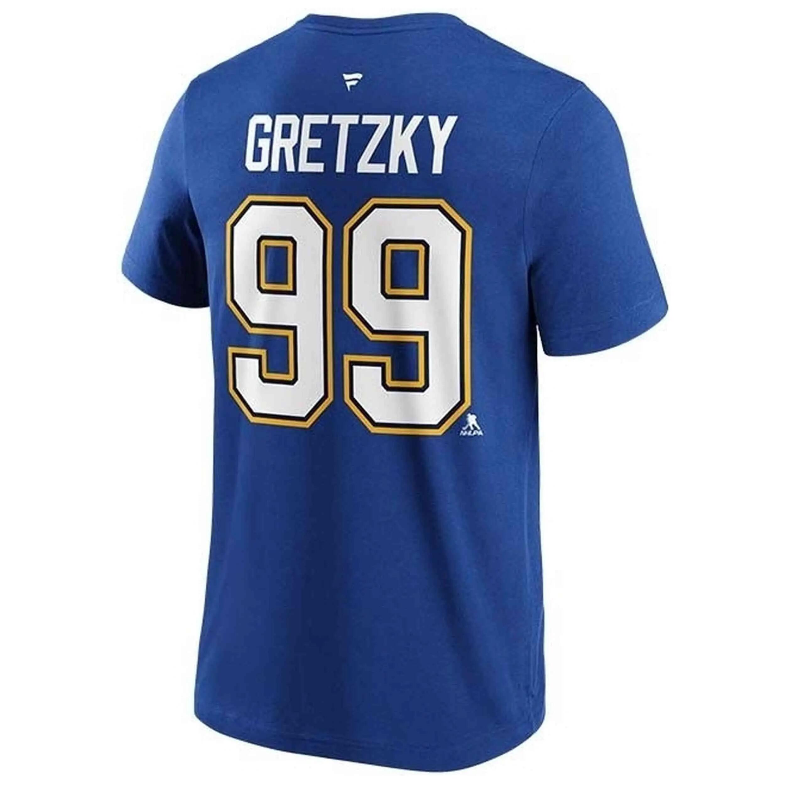 T-shirt met korte mouwen Fanatics model Wayne Gretzky voor mannen 3/5