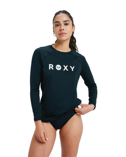 Langärmliger Rashguard ESSENTIALS Schwarz Dames