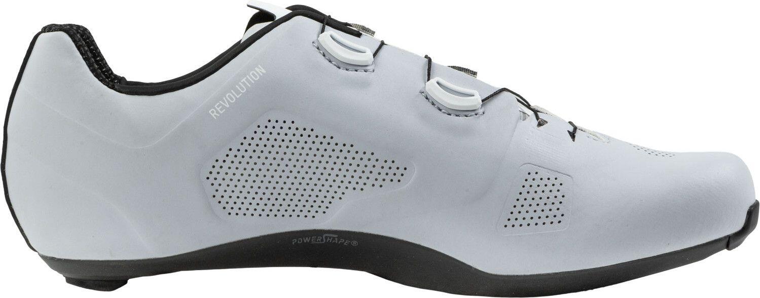 Chaussures Route Northwave Revolution Gris/Blanc 2/3