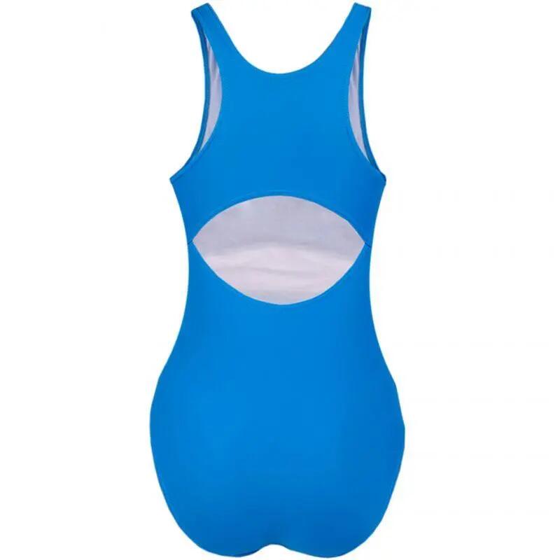 Maillot De Bain 1 Pièce KATIE Femme (Blanc / Bleu) 2/3
