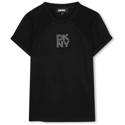 T-shirt met korte mouwen dkny model d62694-09b voor meisjes