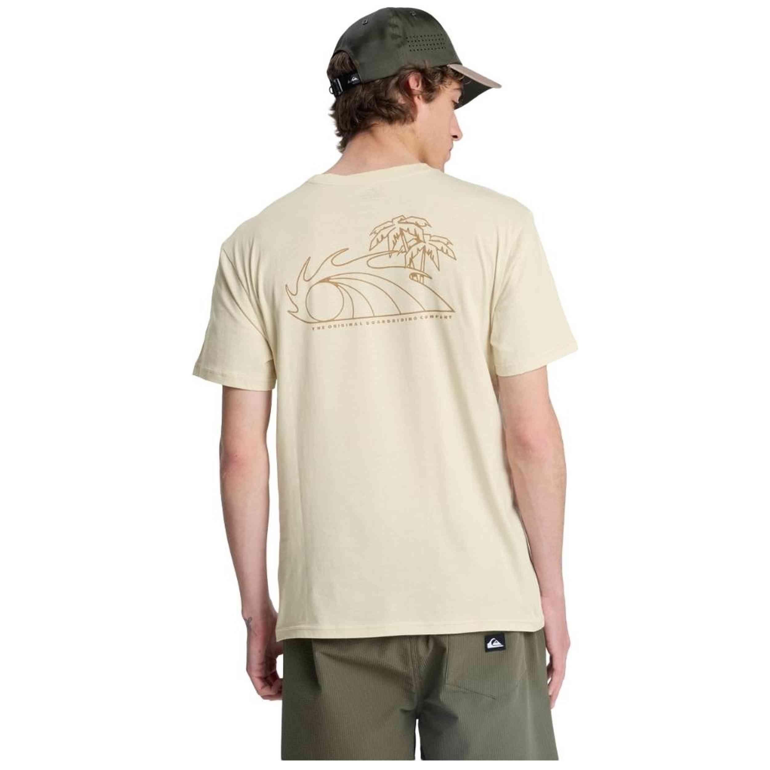 T-shirt Quiksilver modelo Bliss Point para homem 2/4