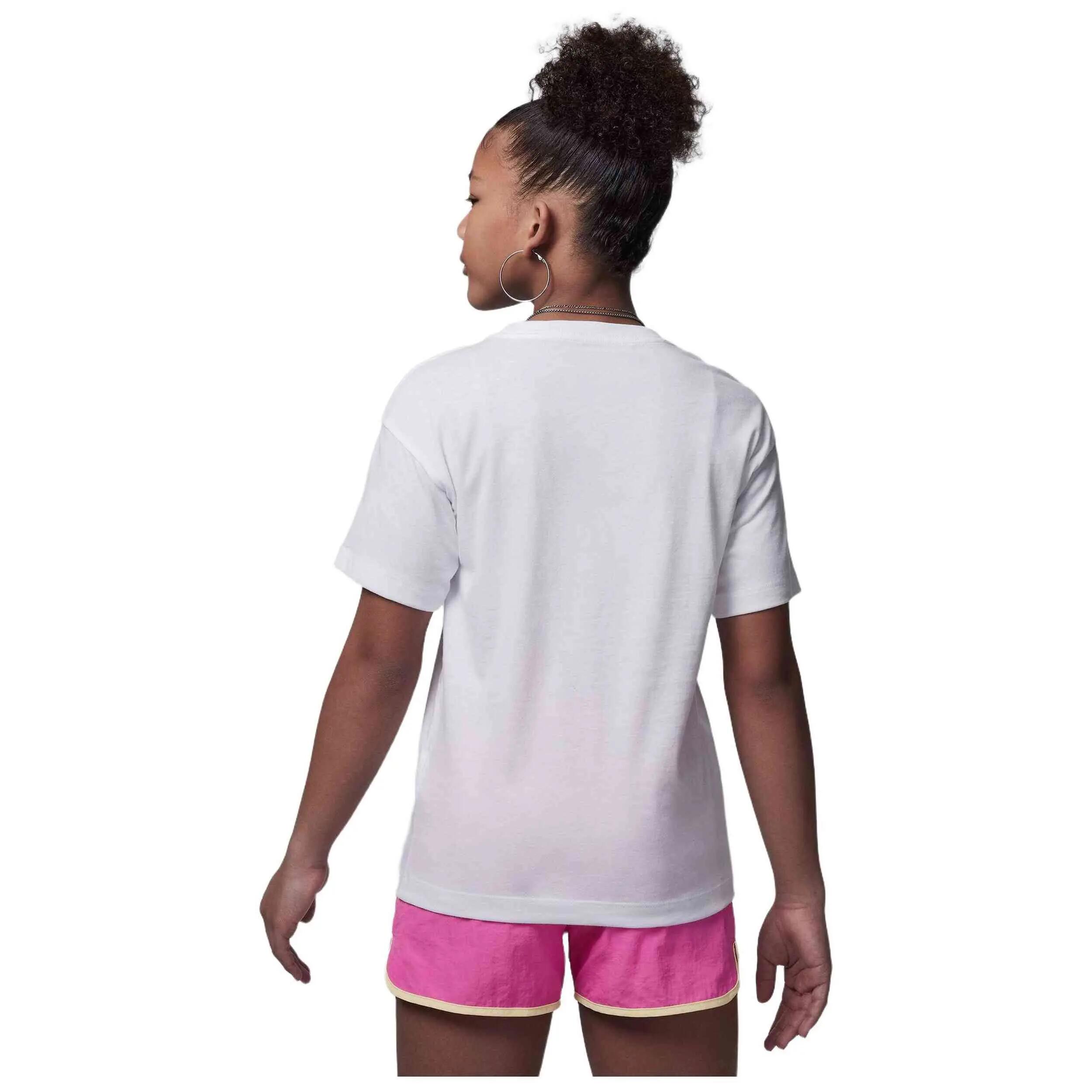 Camiseta de manga corta Jordan modelo 45D166-001 para niños unisex 2/3