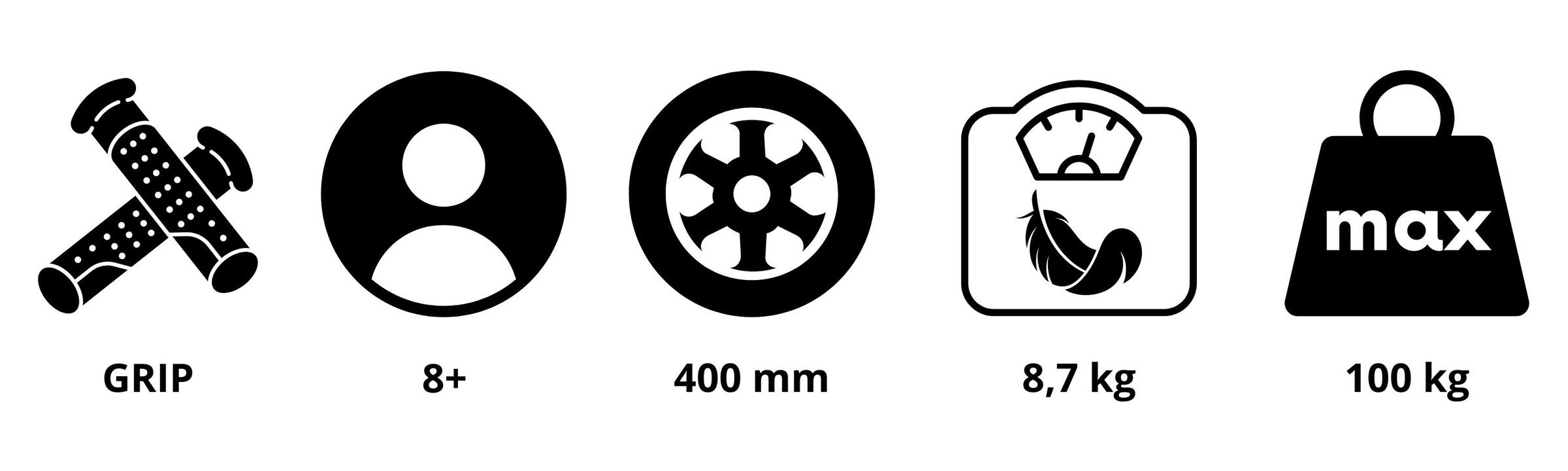 Urban Step Grote Luchtbanden 16 Inch 2 V-Brakes Max 100kg Vanaf 8 Jaar EN14619 5/7