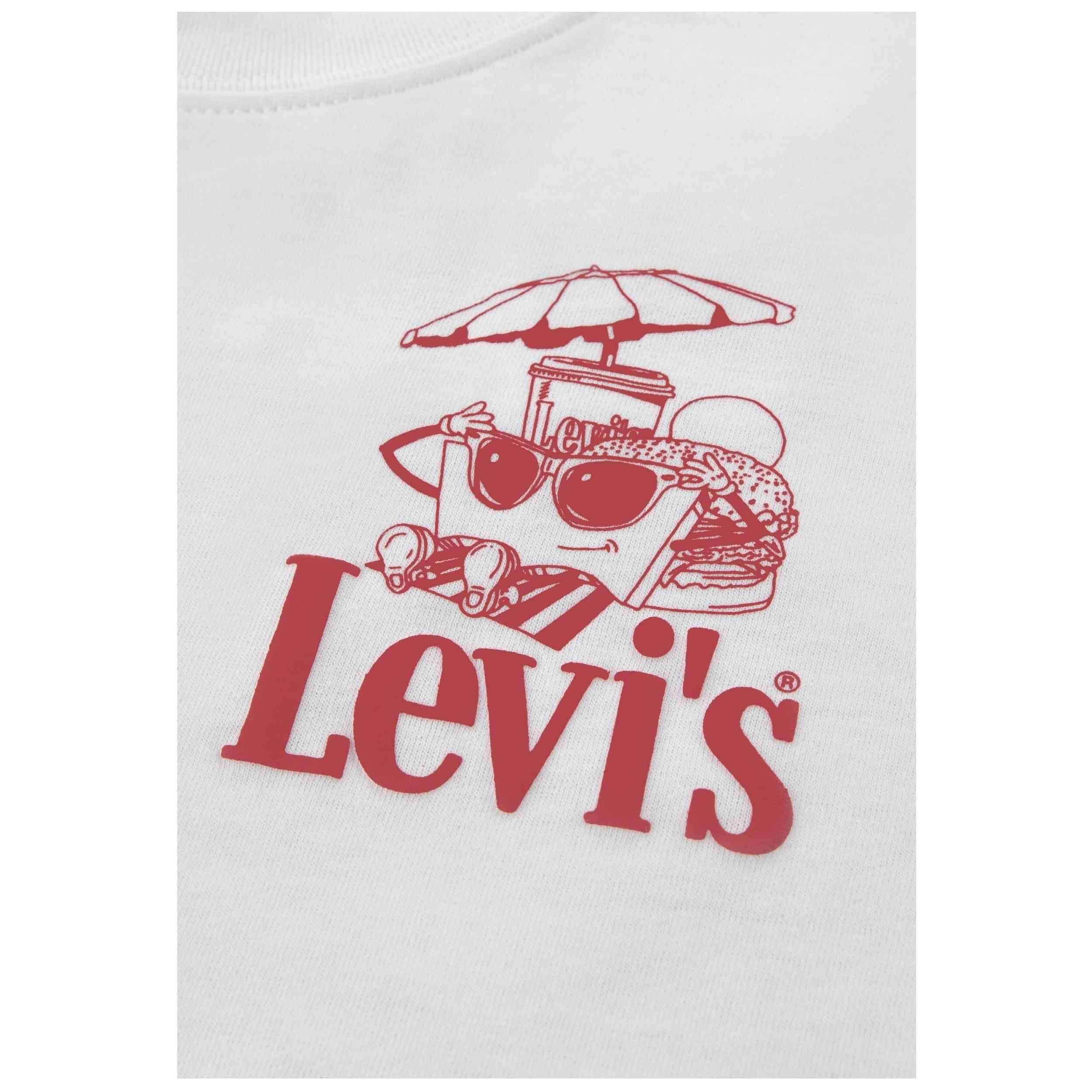 T-shirt Levi's modelo Burger Meal Tee para unissex 3/3