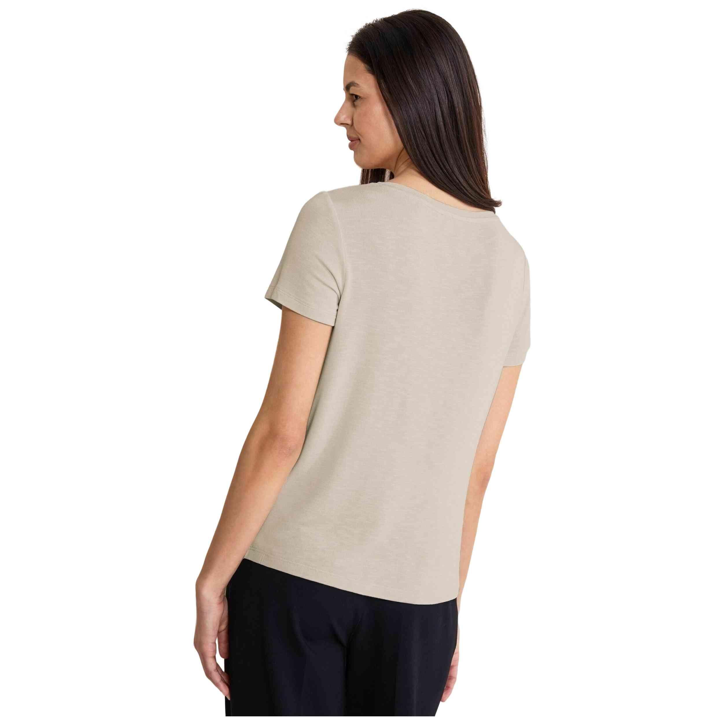 T-shirt met korte mouwen Street one model 321170 FEMININE STONE ART voor vrouwen 2/5