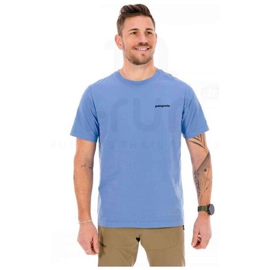 Maglia a maniche corte Patagonia modello Camiseta Patagonia P-6 Logo per uomini