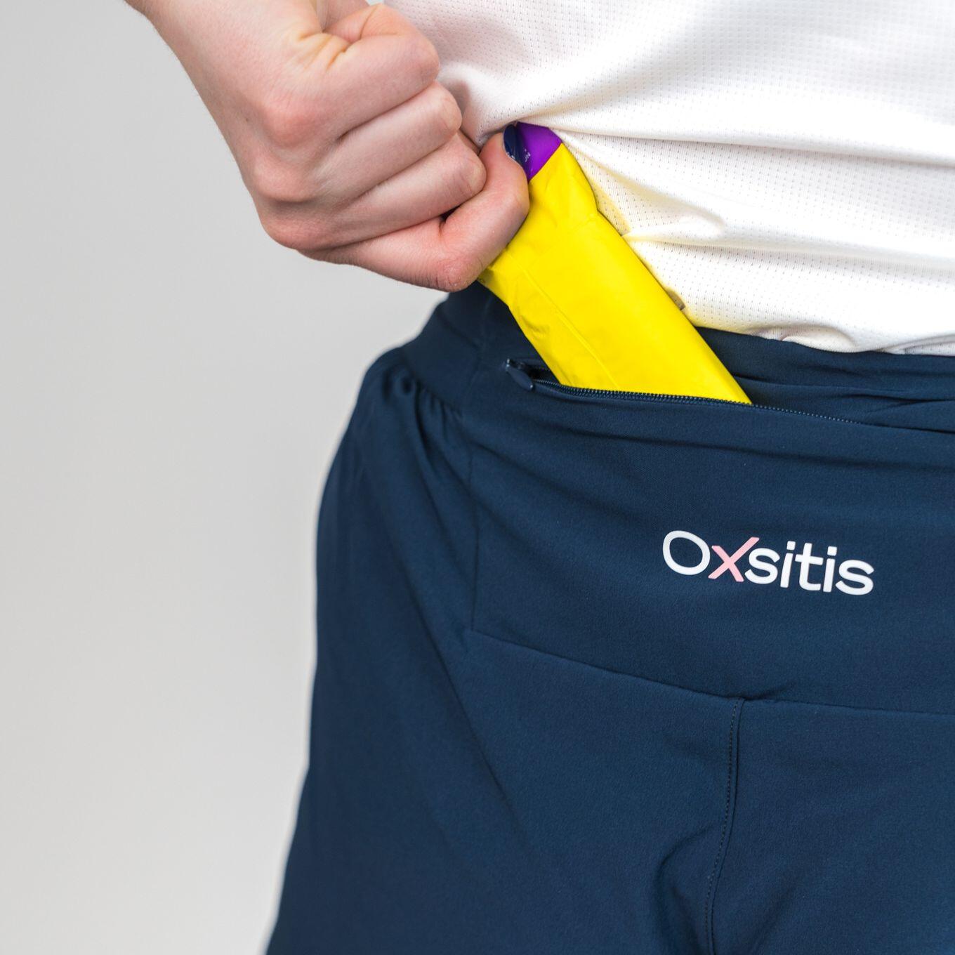Pantalón Corto Oxsitis X-Train Mujer Azul Marino 3/5