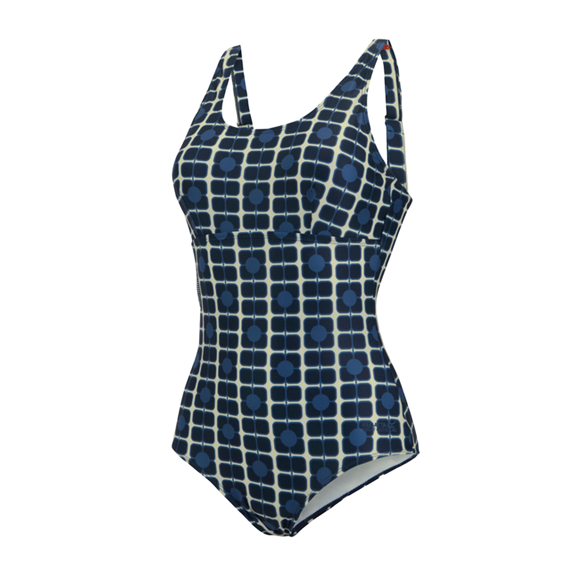 Costume Da Bagno Intero Papavero Donna Regatta Orla Kiely Blu Navy 3/5