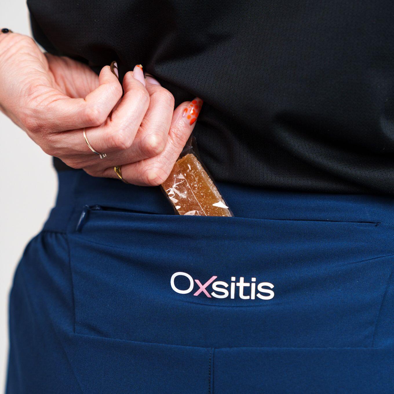 Pantalón Corto Oxsitis X-Train Mujer Azul Marino 2/5
