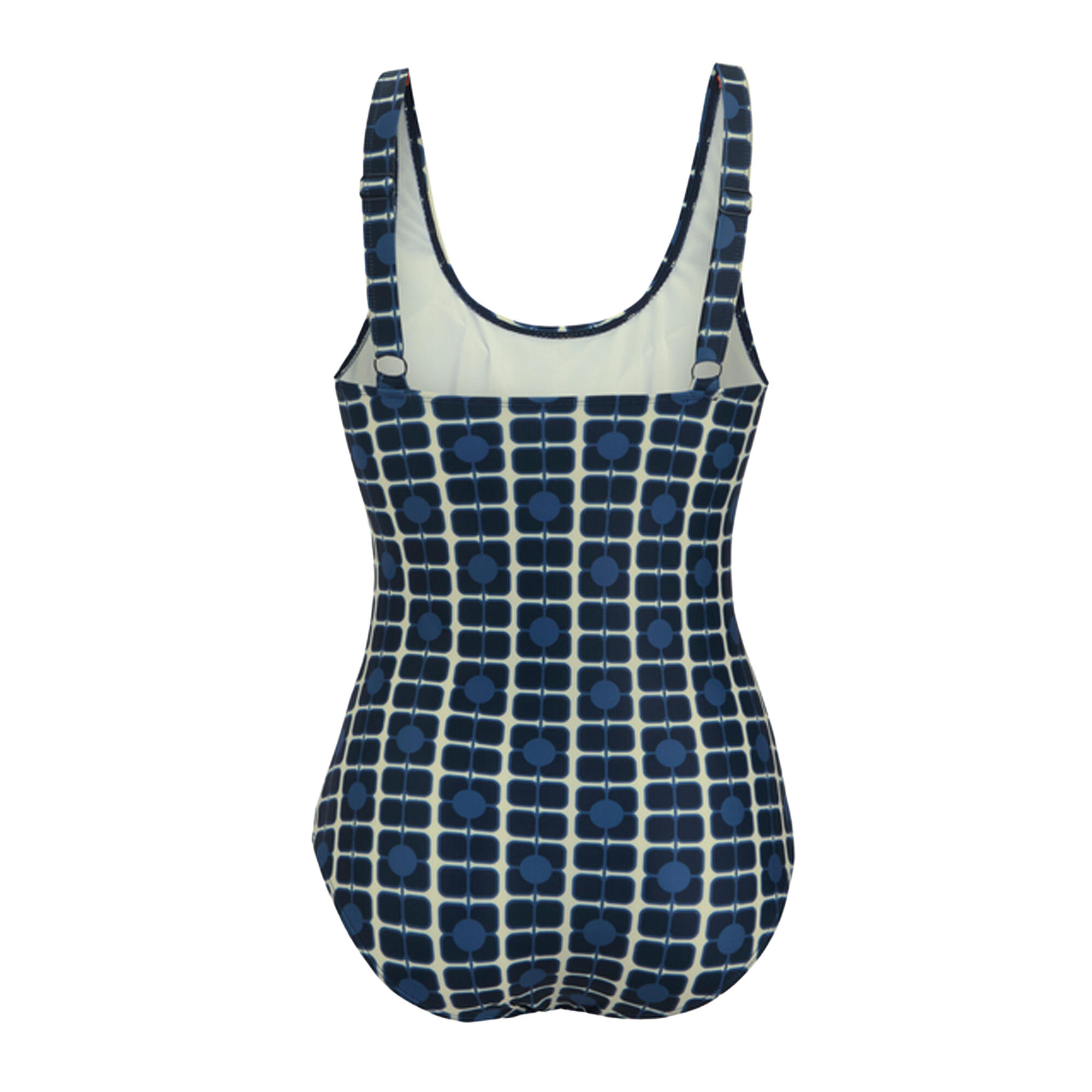 Costume Da Bagno Intero Papavero Donna Regatta Orla Kiely Blu Navy 2/5