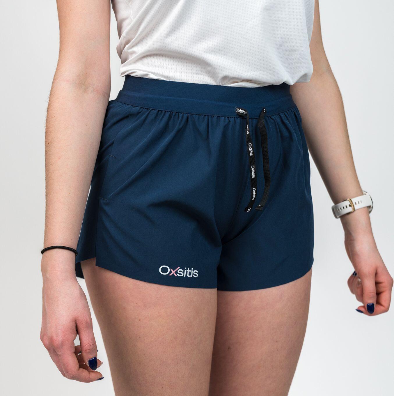 Pantalón Corto Oxsitis X-Train Mujer Azul Marino 4/5