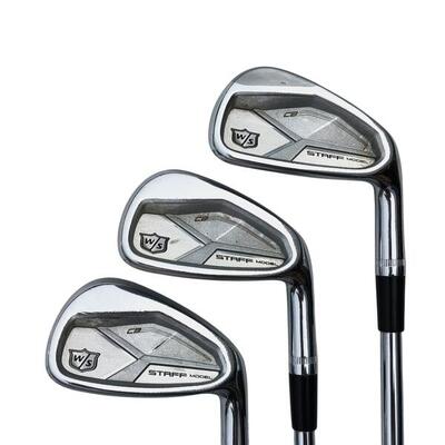 Wilson staff model cb 2020 ijzerset / 5-pw+gw / flex regular / staal