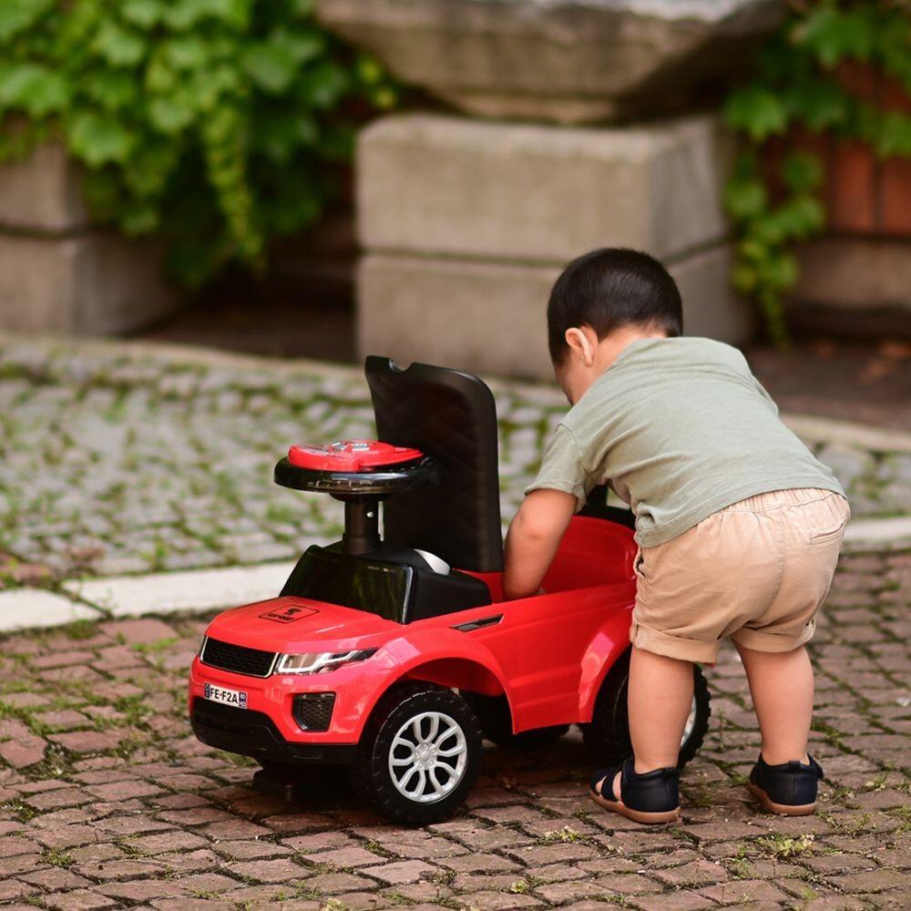 Infantil Paseo Correpasillos OFF ROAD luces sonido antivuelco Red 4/4