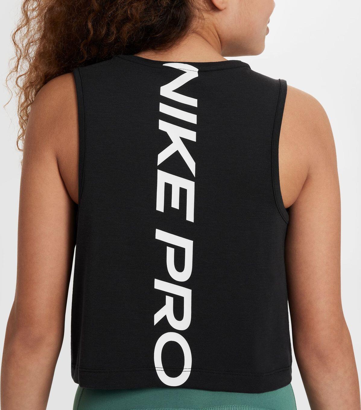 Débardeur Nike Dri-Fit Pro Noir Fille 4/4