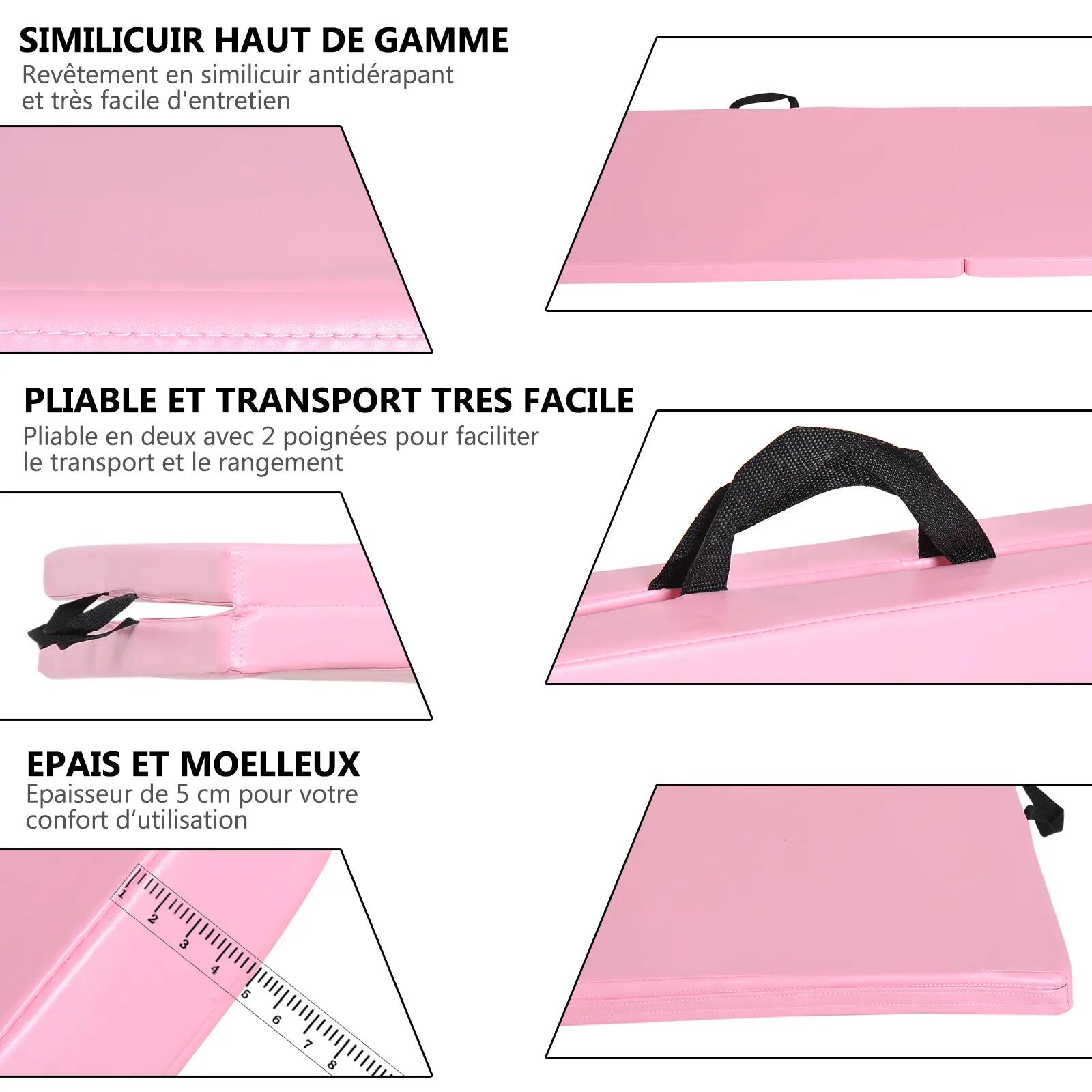 Tapis de gymnastique pliable 5/5