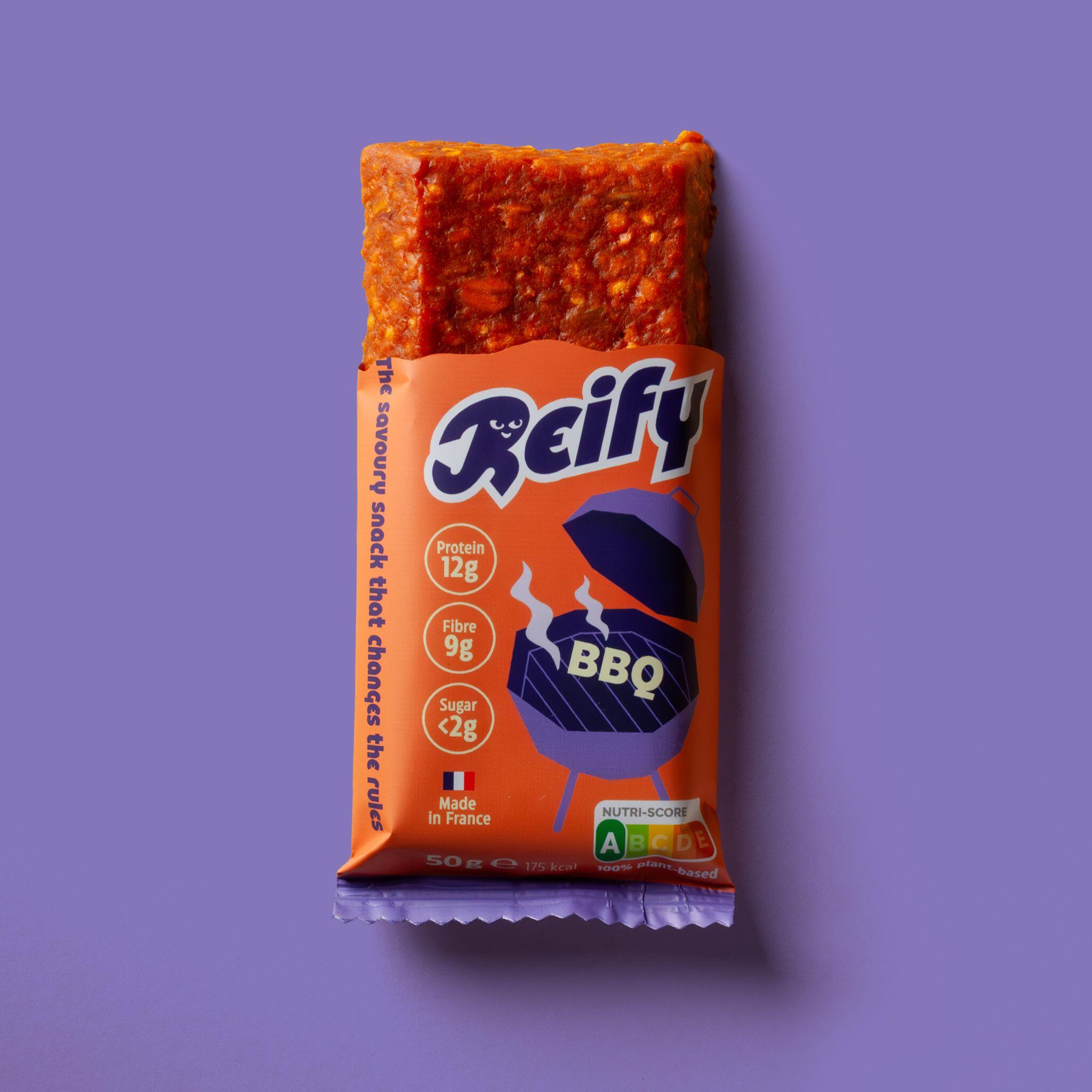 Barres protéinées salées Saveur BBQ x12 2/4