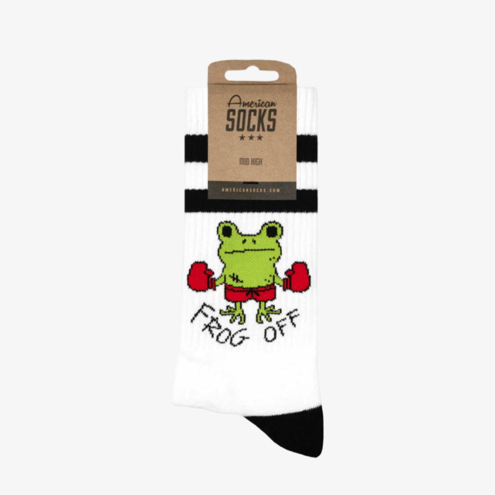 Socken American Socks Frog Off Mehrfarbig 4/7