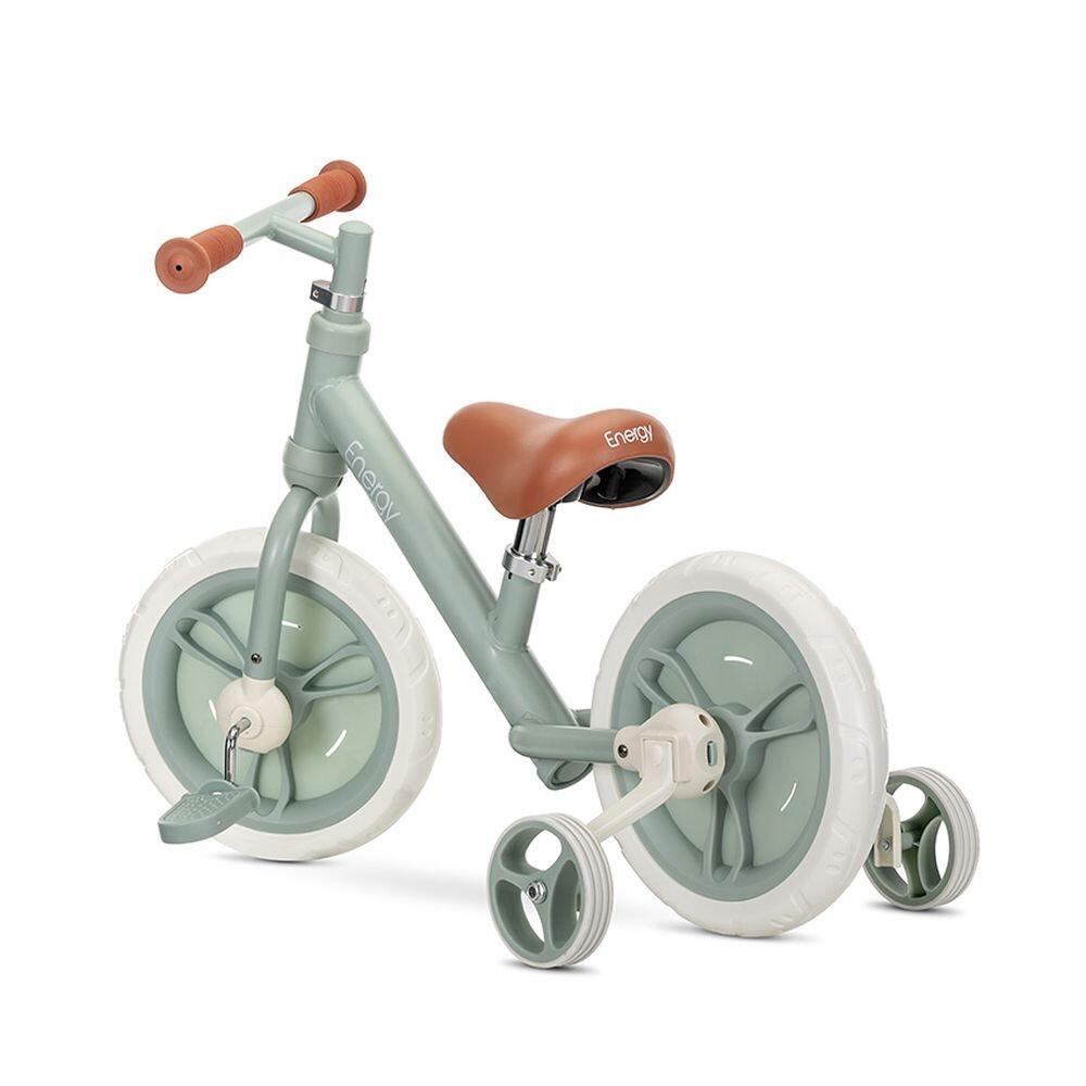 Infantil Paseo Bicicleta 2 en 1 ENERGY equilibrio pedales Green 2/5