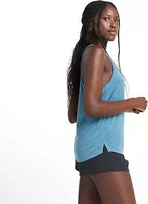 Camiseta de tirantes New Balance Athletics azul para mujer 4/4