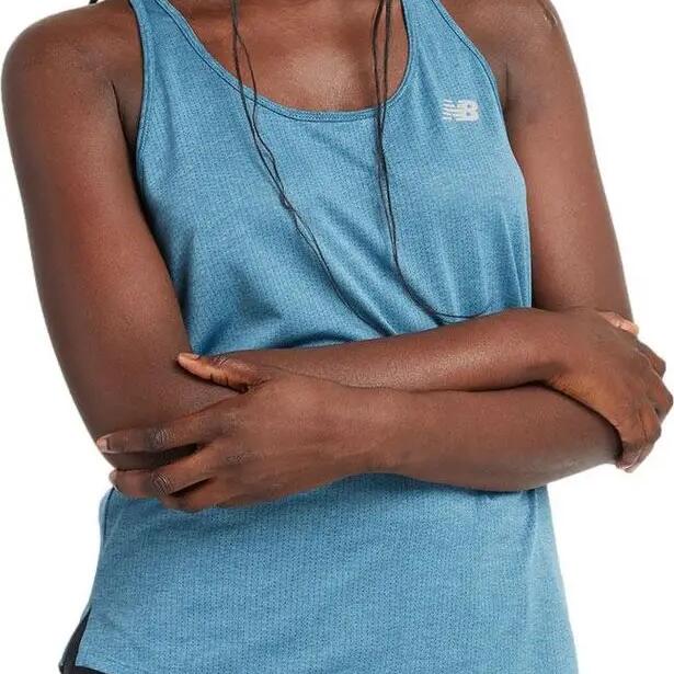 Women's New Balance Athletics Blue tank top