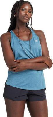 Women's new balance athletics tank blue