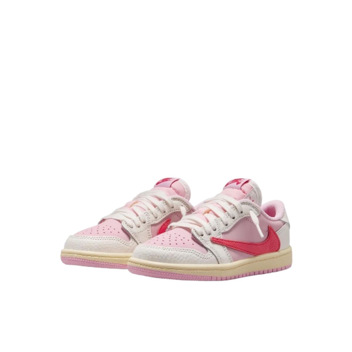Chaussures  1 Retro Low OG SP Travis Scott Sail Tropical Pink Enfant 2/5