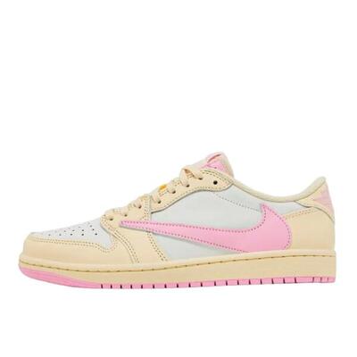 Schoenen 1 retro low og sp travis scott shy pink