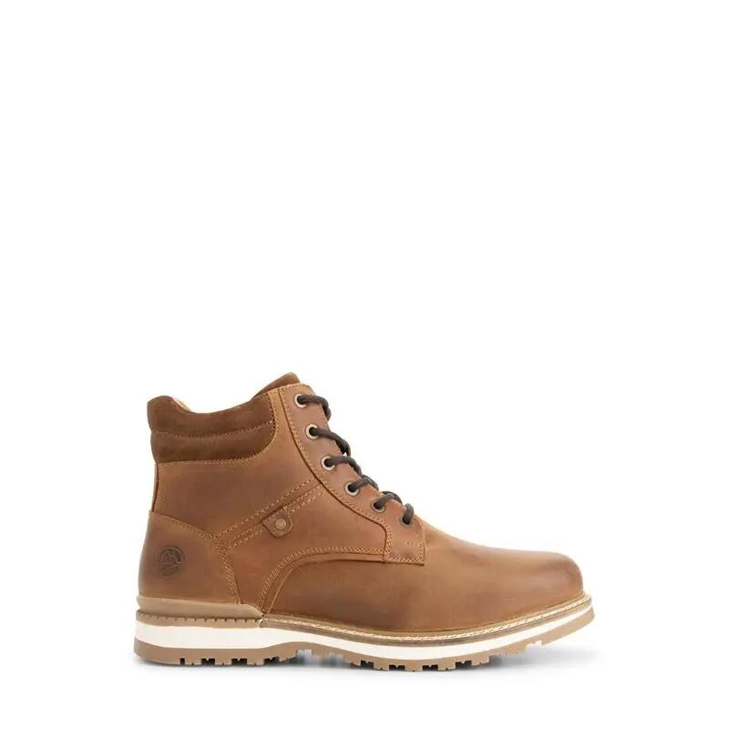 Sig Herren - Schnürboots - Wolle gefüttert - Cognac 3/5