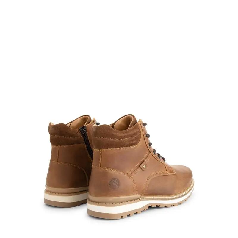 Sig Herren - Schnürboots - Wolle gefüttert - Cognac 2/5
