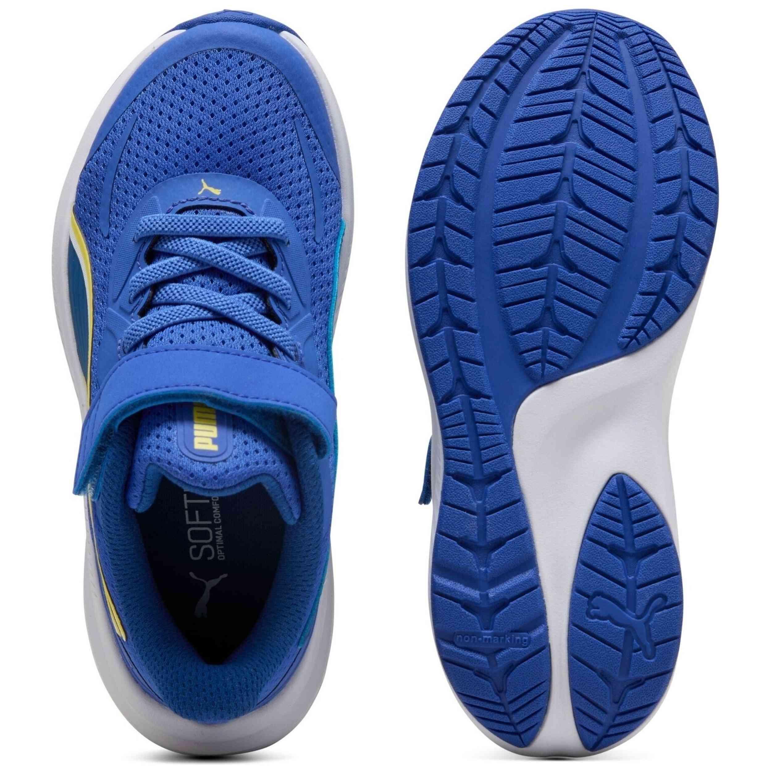 Sapatilhas Puma modelo Skyrocket 2 AC+ PS para crianças unissex 3/5