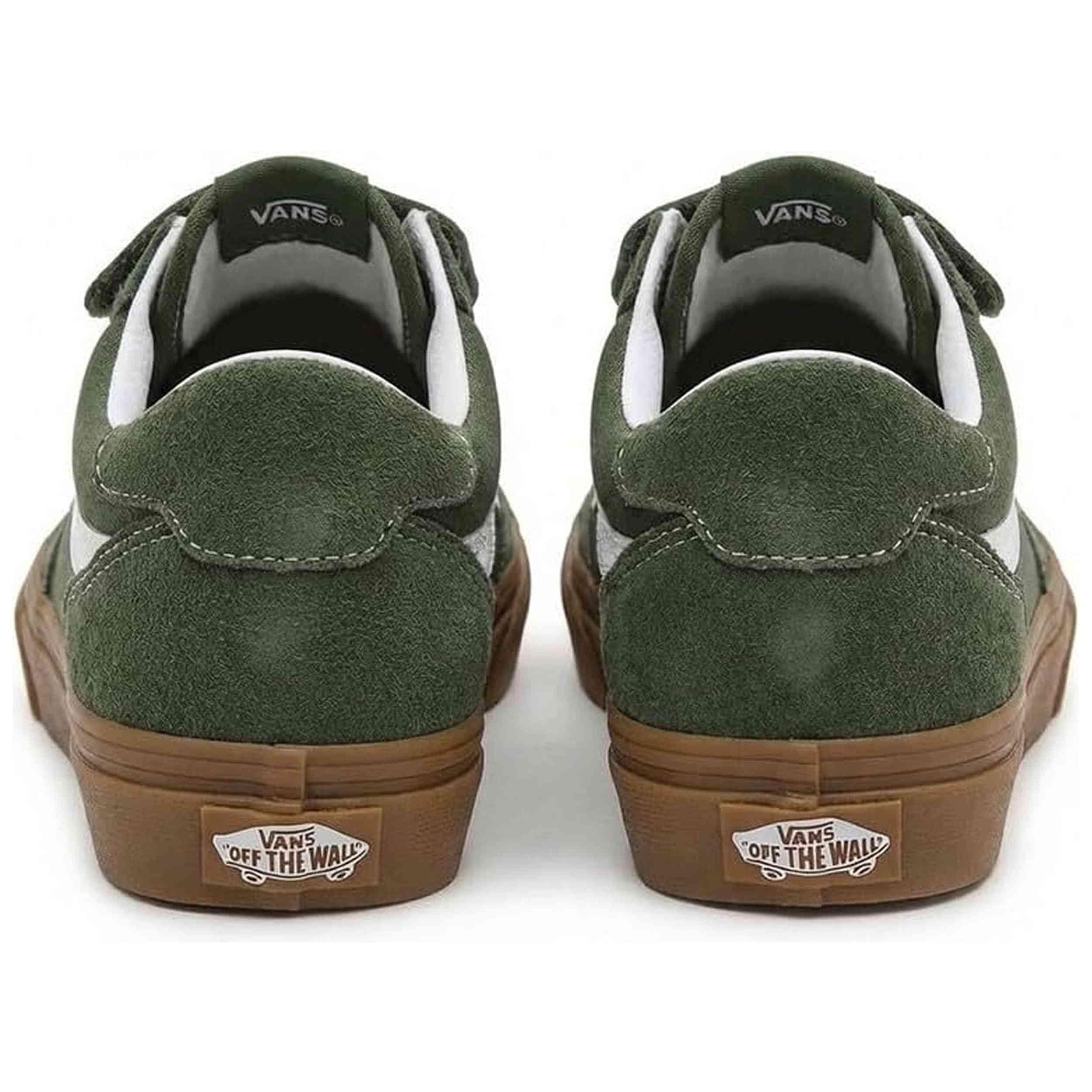 Baskets Vans modèle Brooklyn LS V GUM Pine Forest pour unisexe 3/5