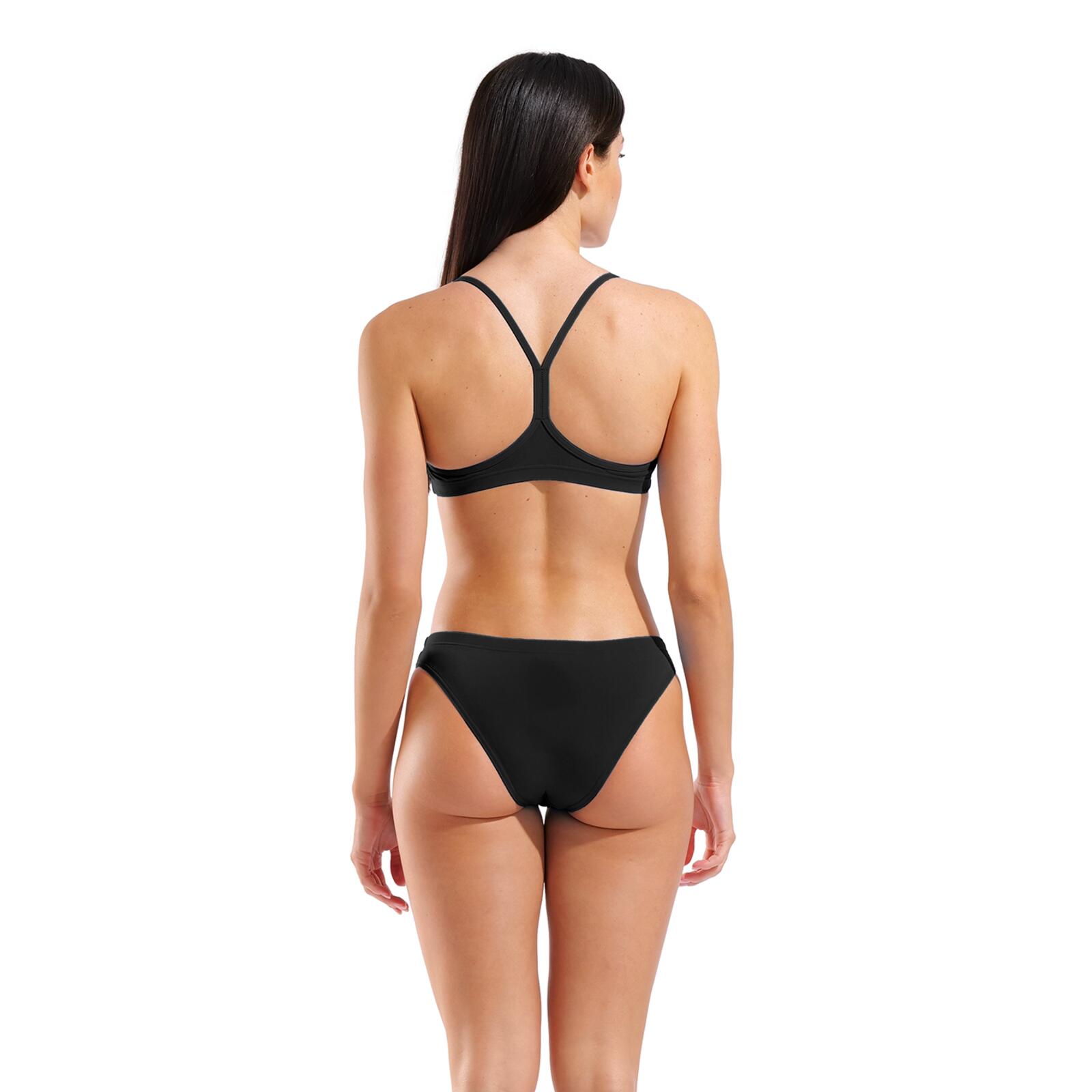 Maillot de Bain Arena Bandeau Solid Noir/Blanc Femme 6/7