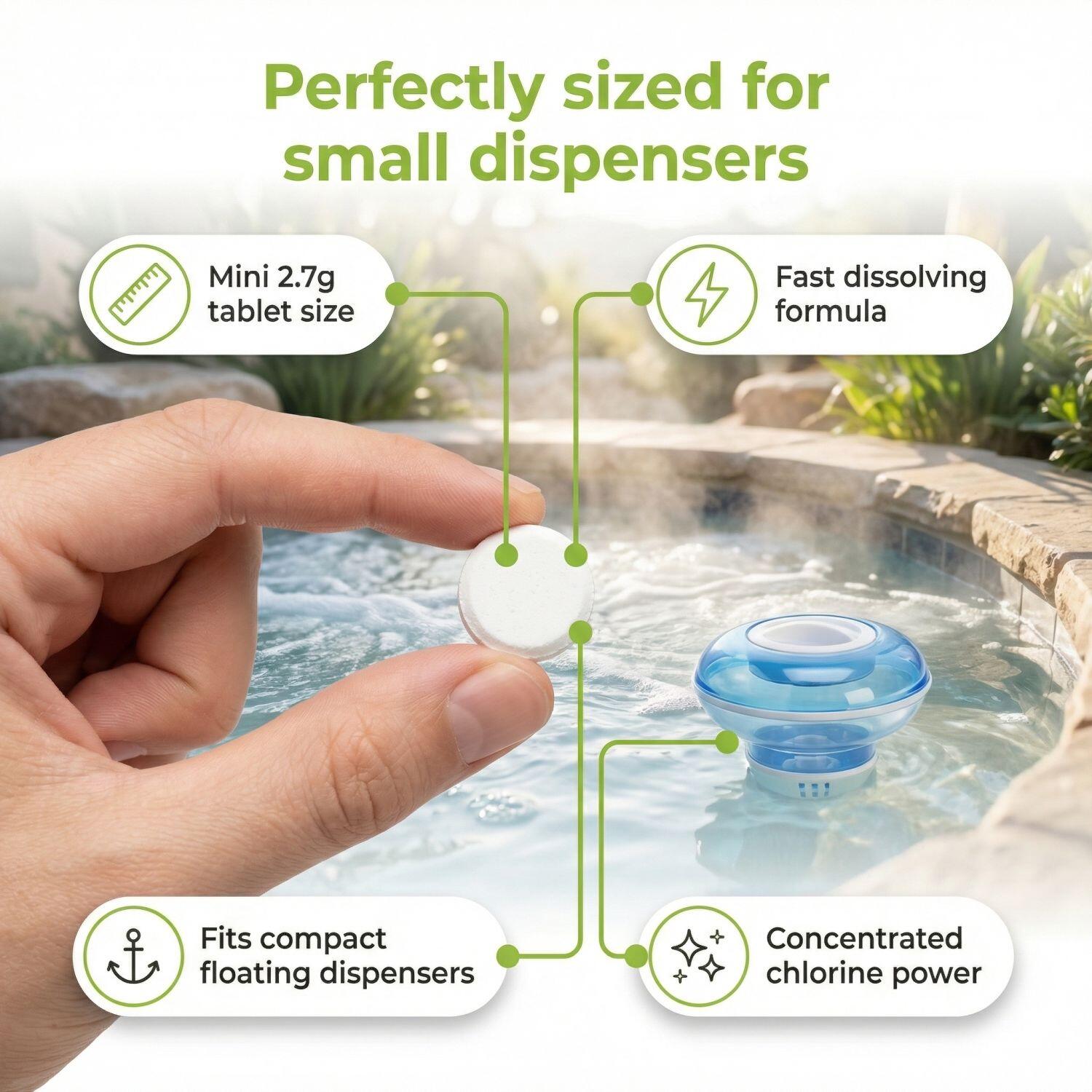 Kit d'entretien pour piscine – Entretien de piscine – 4 pièces - CB93 5/7