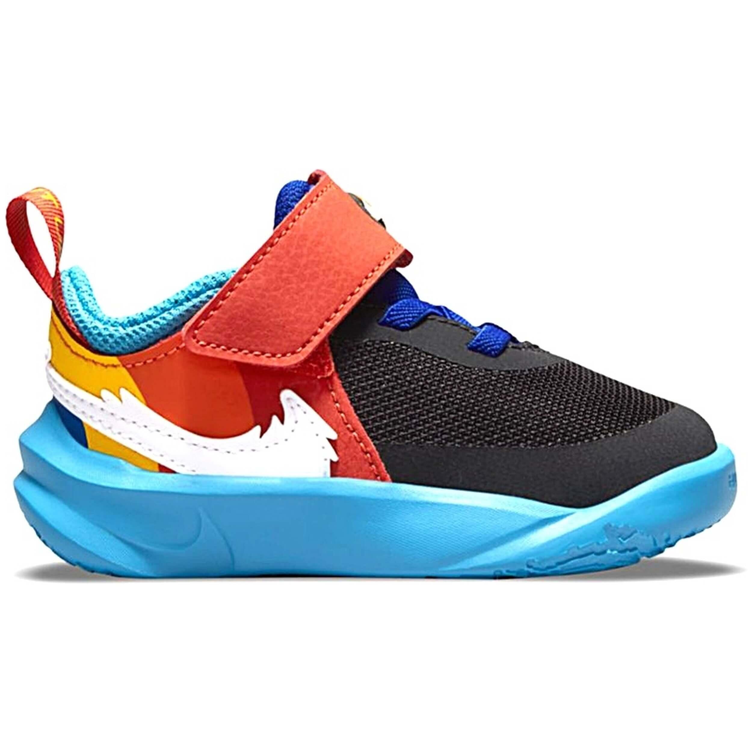 Sapatilhas Nike modelo Space Jam x Team Hustle D 10 SE para crianças unissex 2/5
