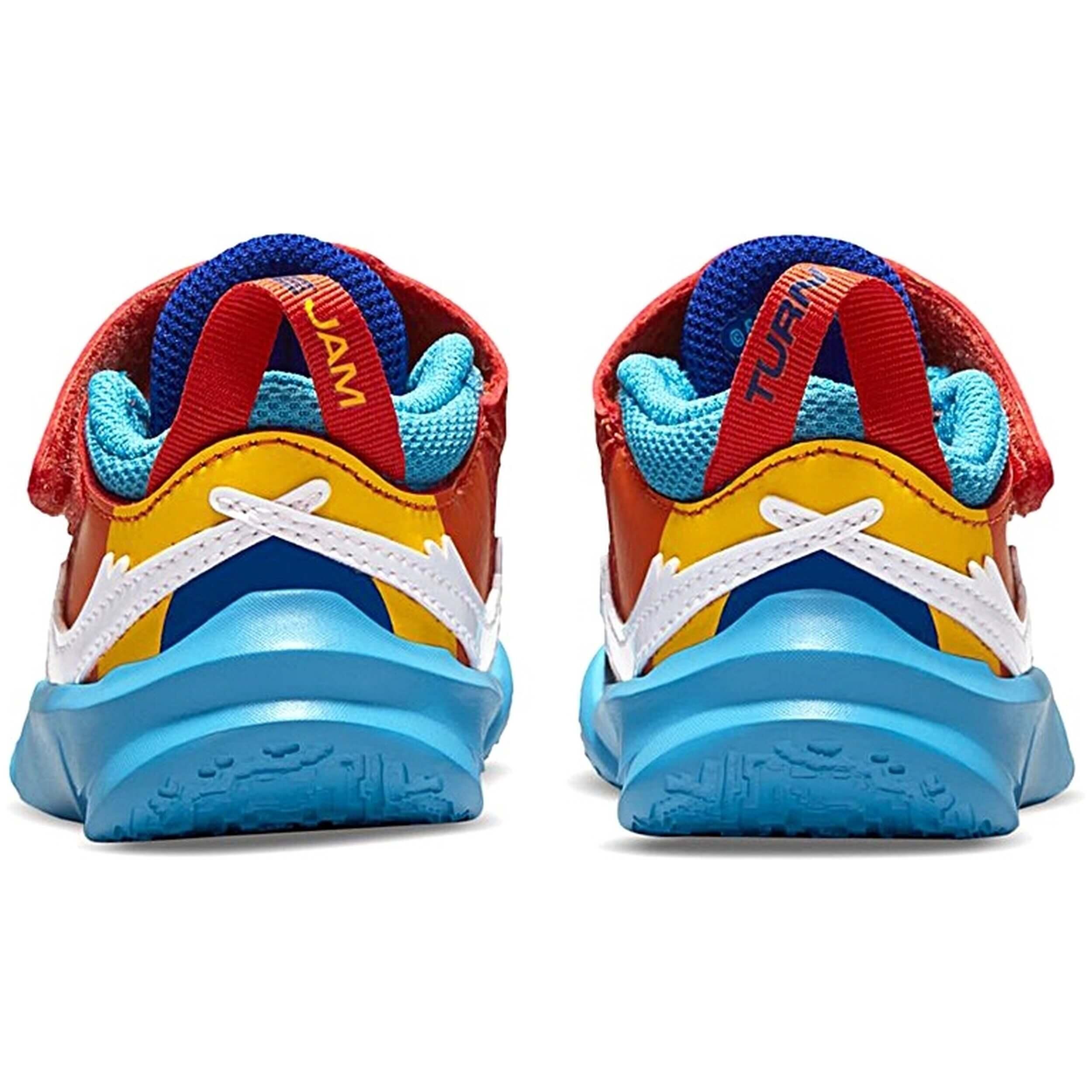 Sapatilhas Nike modelo Space Jam x Team Hustle D 10 SE para crianças unissex 4/5