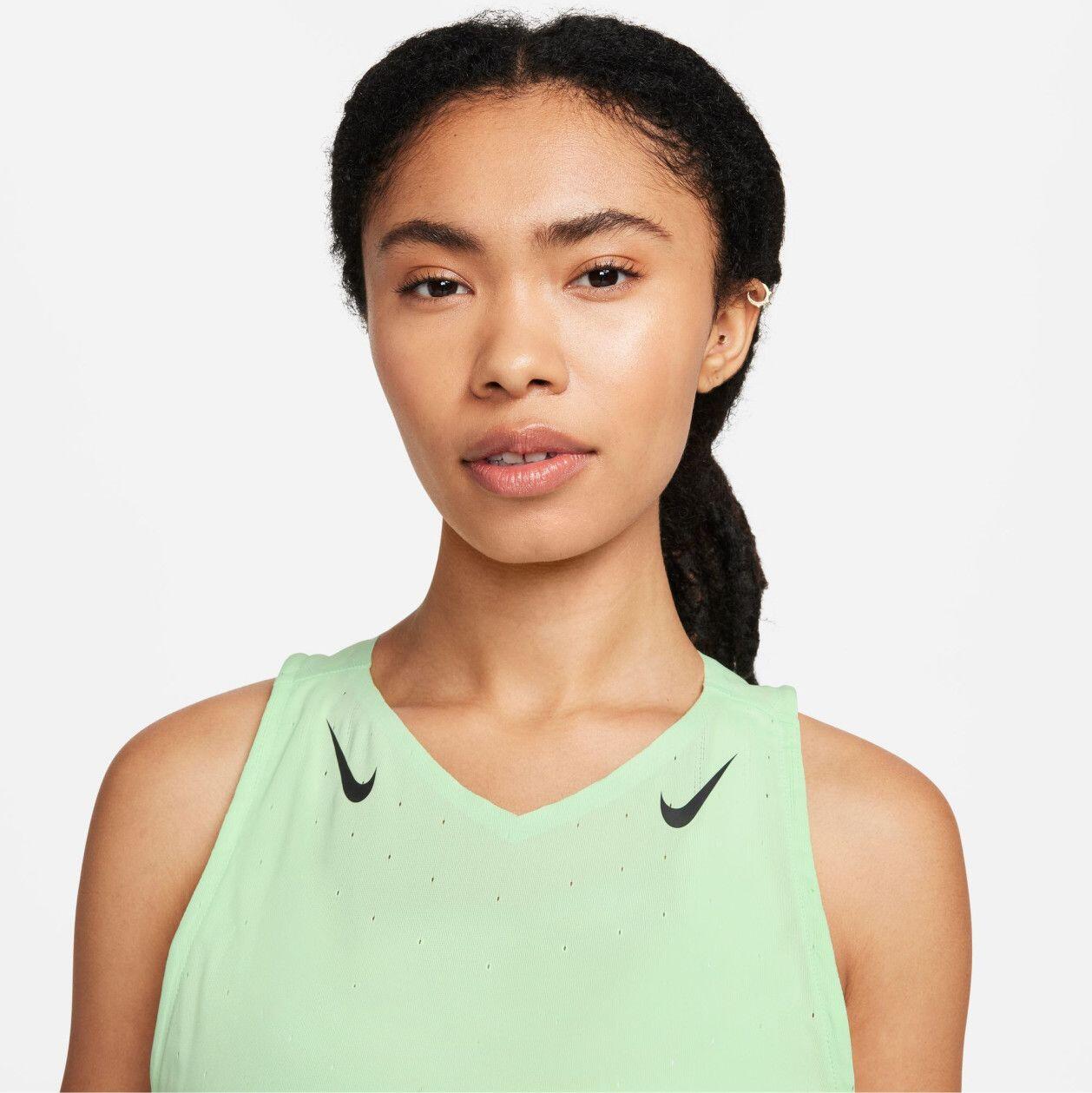 Nike Dri-Fit ADV Aeroswift Damen-Top Grün 3/5
