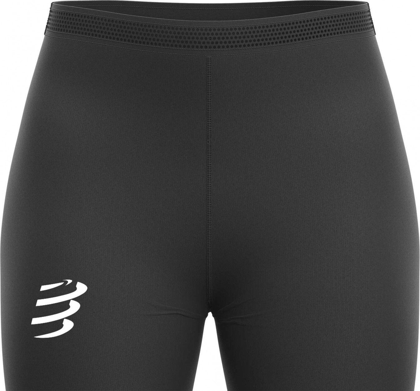 Women's Compressport Run Under Control Shorts Black 3/5