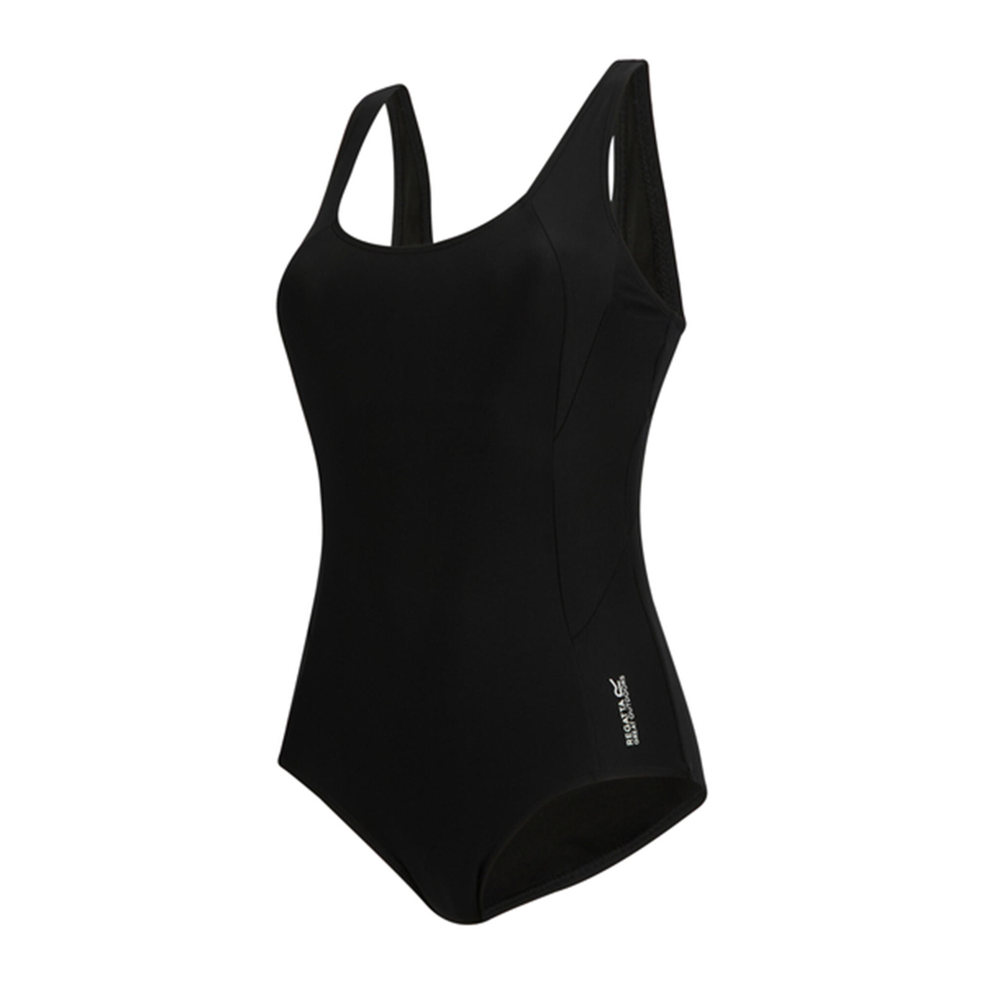 Maillot De Bain 1 Pièce ACTIVE Femme (Noir) 3/5