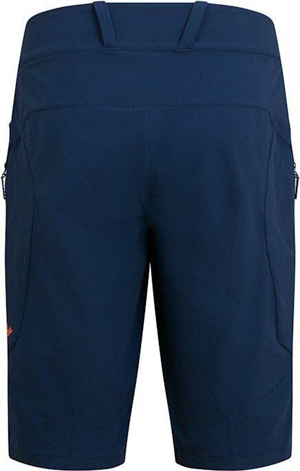 Pantaloncini Rapha Trail Uomo Blu/Arancione 2/4
