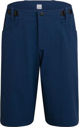 Short de VTT Rapha Trail Shorts Bleu/Orange Homme