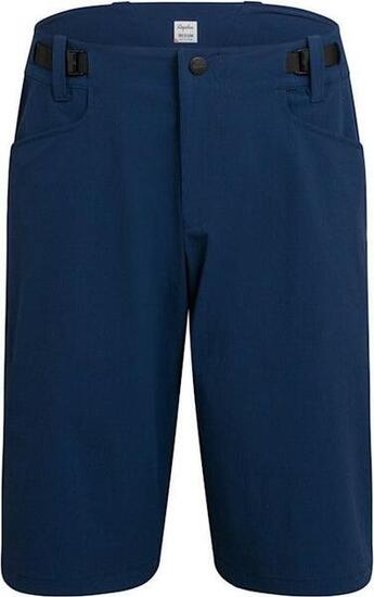 Short de VTT Rapha Trail Shorts Bleu/Orange Homme